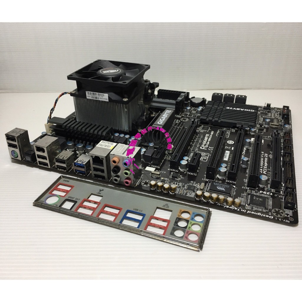 技嘉GA-990XA-UD3 (rev3.1) 主機板 (附贈:AMD FX-6300處理器)
