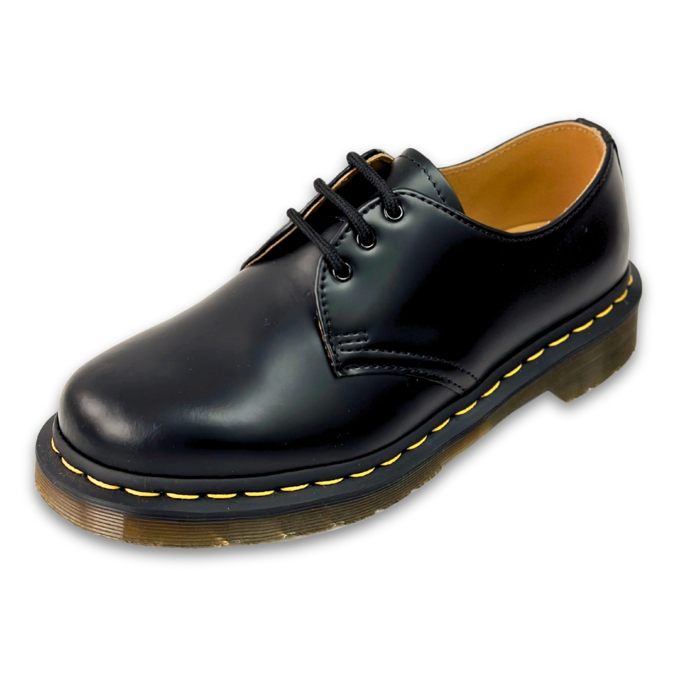 Dr.Martens 馬汀 1461 59 馬丁 3孔綁帶低筒皮鞋 黑 休閒鞋子 硬皮經典牛津鞋 男女 10085001