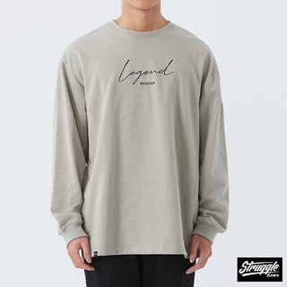 【StruggleGear】S.G傳奇繡花寬版長TEE「大地」M~2XL｜官方旗艦店92301
