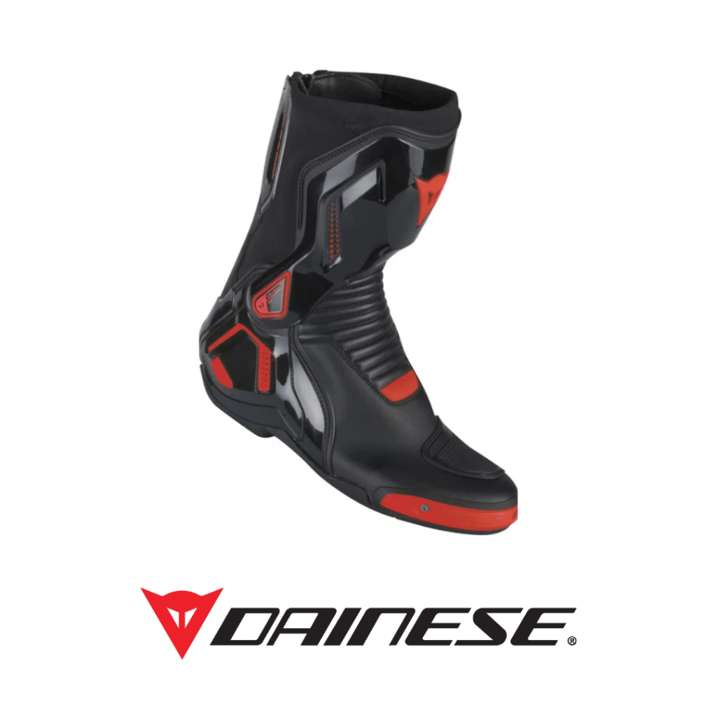 DAINESE COURSE D1 OUT BOOTS 黑紅 長車靴 車靴