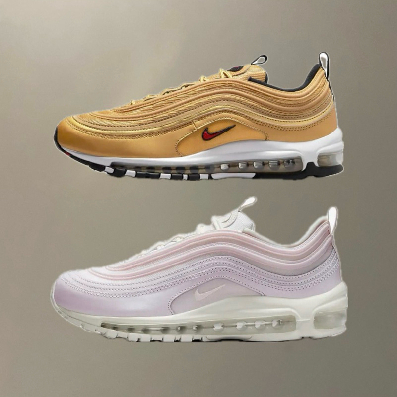 [Ban]Nike Wmns Air Max 97 OG 女款 金色 粉色 DQ9131-700 DX0137-600