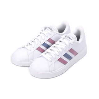 adidas grand court base 2.0 限定版休閒板鞋 白粉藍 id1864 女鞋