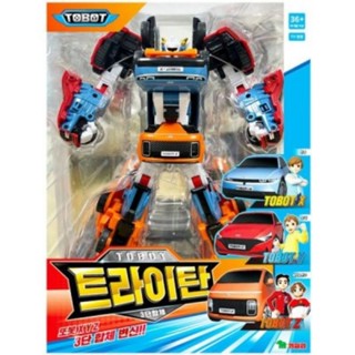 可超取🇰🇷韓國境內版 tobot 機器戰士 宇宙奇兵 大型 TRITAN 新世紀戰神 三合一 合體 變形 機器人 公仔