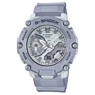 【威哥本舖】Casio台灣原廠公司貨 G-Shock GA-2200FF-8A 未來科技 銀色科幻雙顯錶 GA-2200