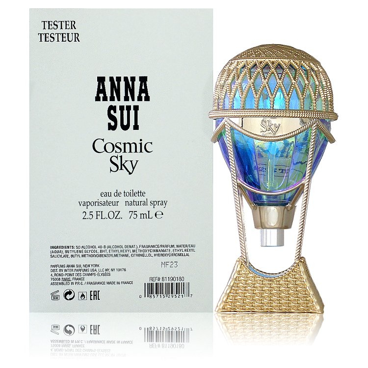 Anna Sui Comic Sky 綺幻星夜淡香水 75ml Tester 包裝 (原廠公司貨)