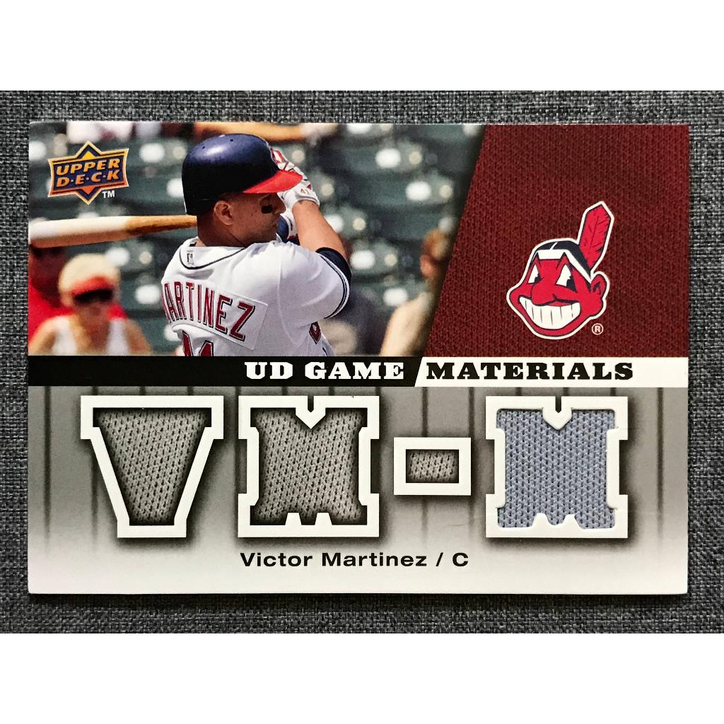 Victor Martinez 印地安人隊 球衣卡 2009 Upper Deck UD Game #GMVM
