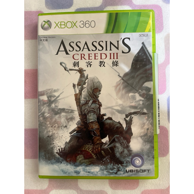 XBOX 360 刺客教條 3 英文版 ASSASSINS CREED 3 （ONE相容 ）XBOX360