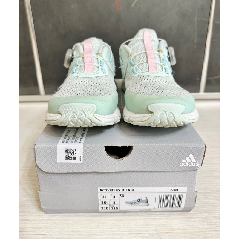 adidas 旋鈕鞋/ ActiveFlex BOA K /訓練鞋 /運動鞋/童鞋/21.5cm/透氣