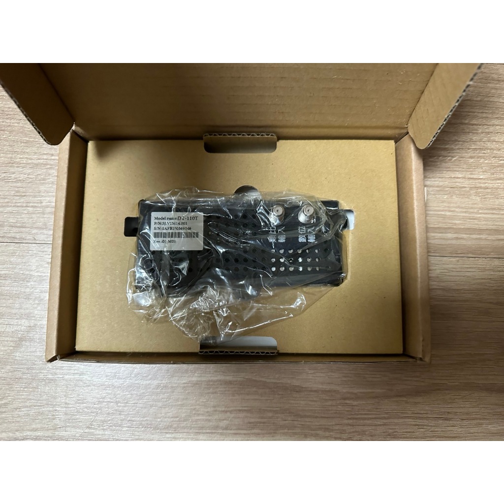 全新拆封 沒上機過 BENQ液晶顯示器專用-高畫質數位及類比視訊盒 DT-110T HD DVB-T NTSC