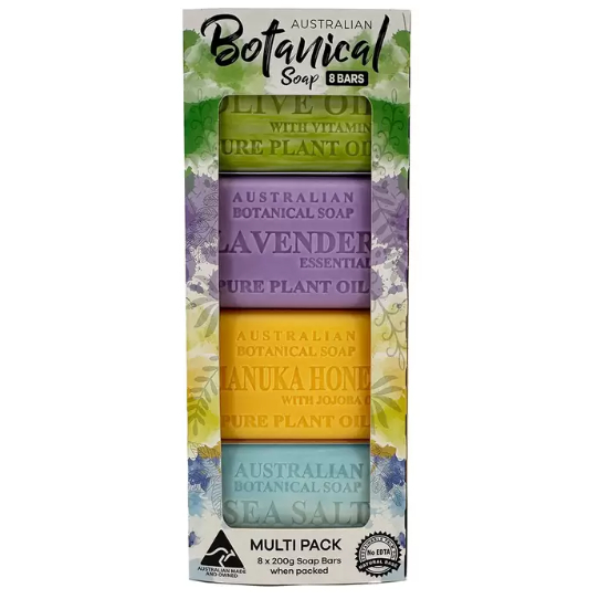 【好市多專業代購】🌵挑選最新效期🌵 Australian Botanical 澳洲製植物精油香皂 X 8 入