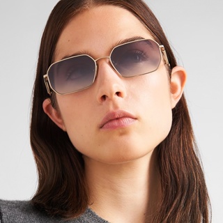 PRADA SPR A51 普拉達太陽眼鏡墨鏡｜小臉復古防紫外線方形太陽眼鏡 男生女生品牌眼鏡框【幸子眼鏡】