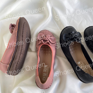 Shoes Queen | 現貨+預購 / 立體結花 軟Q娃娃鞋1335⚡#通勤必備 #包鞋 #臺灣製