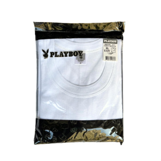 【PLAYBOY】保暖排汗圓領長袖衫 全白基本款｜PB6550A 發熱衣 65%棉