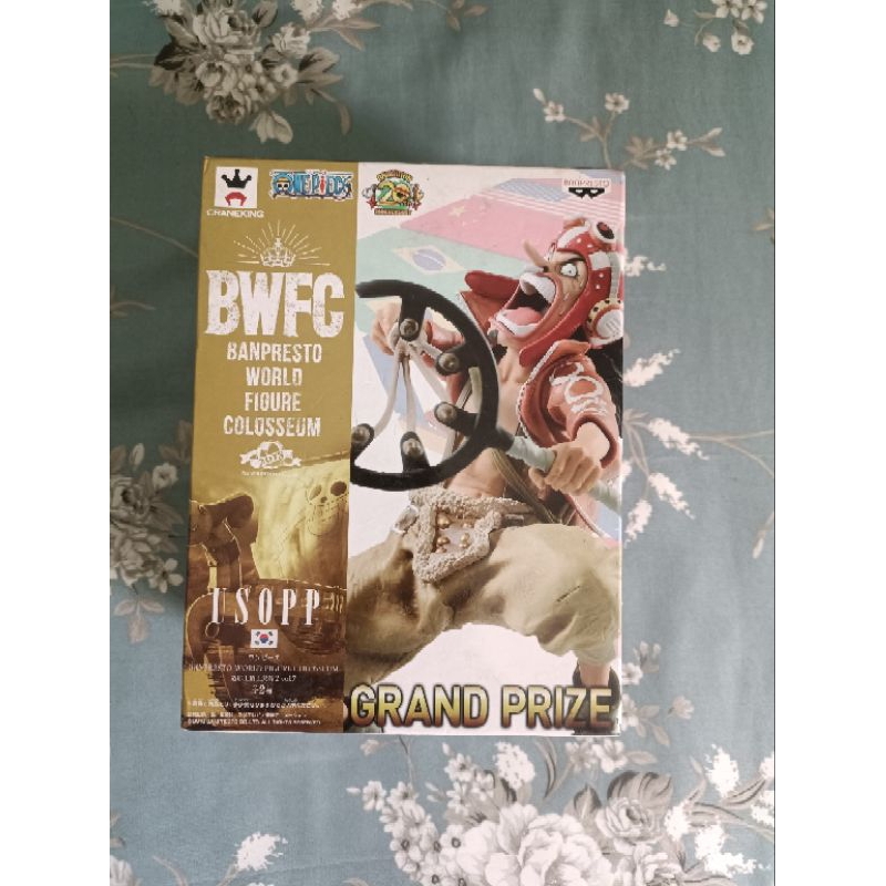 全新未拆 金證 BWFC 寬盒 騙人布 航海王 夾物