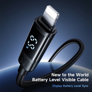 數位LED顯示 蘋果充電線 Lightning 充電線 傳輸線 BAT系列 Mcdodo