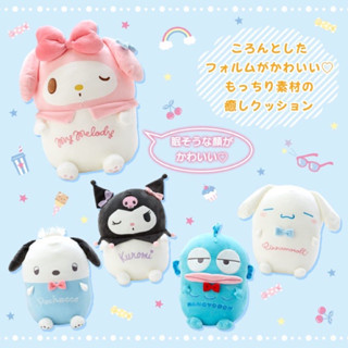 SANRIO 絨毛抱枕 造型靠墊 緞帶 美樂蒂 大耳狗 帕洽狗 酷洛米 小水怪 等