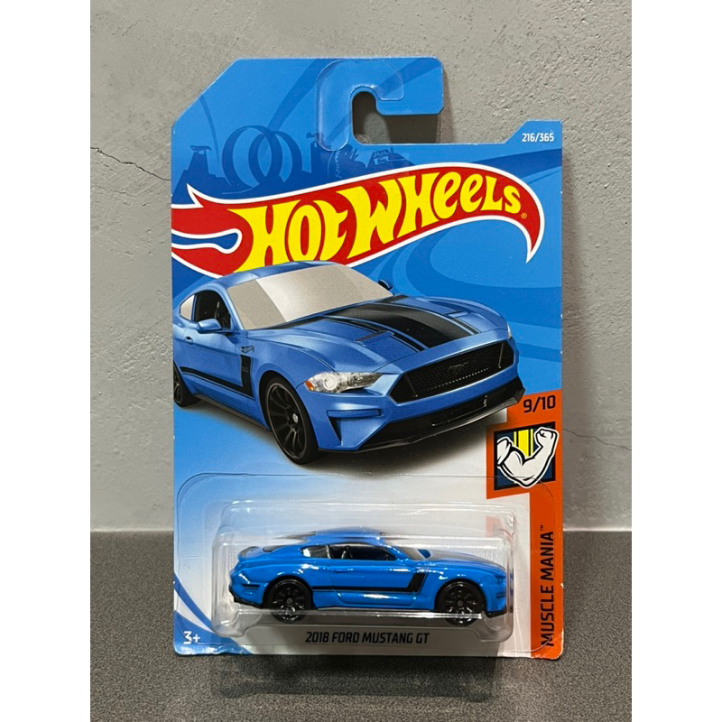 《初版》 Hot Wheels 風火輪 2018 Ford Mustang GT 福特 野馬 Muscle Mania