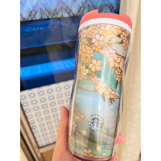 全新出清交換禮物必備 日本Starbucks星巴克 日本櫻花杯/隨行杯 粉紅色12oz