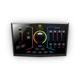 造韻樂器音響- JU-MUSIC - M-Audio M-GAME RGB Dual 遊戲直播 混音器 錄音介面