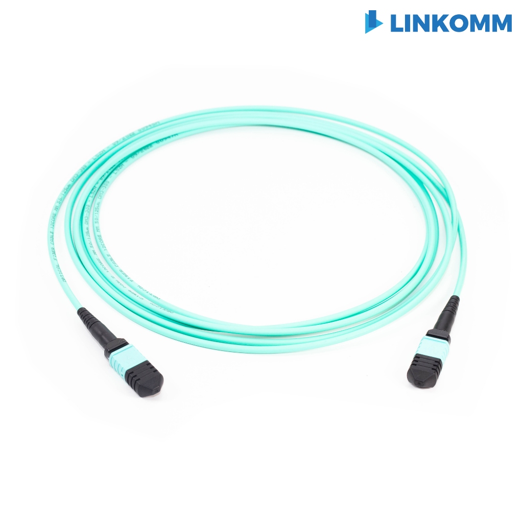 【LINKOMM】OM3 多模MPO 12芯光纖跳線