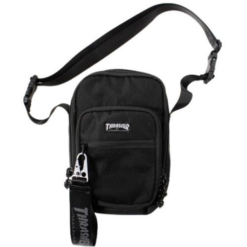 THRASHER 日本限定 R1927 MINI SHOULDER BAG 直立 側背包 (黑色) 化學原宿