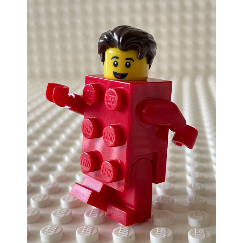 LEGO樂高 第18代人偶包 71021 2號 積木男 紅磚男 樂高男