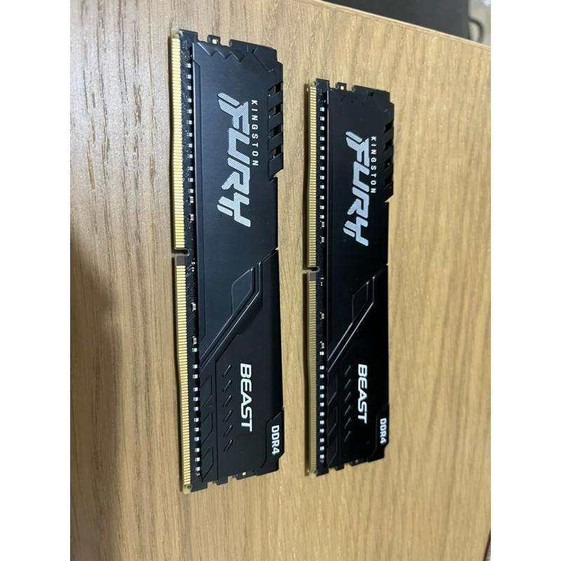 Kingston金士頓 Fury Beast  16Gx2 3200 DDR4 RAM記憶體