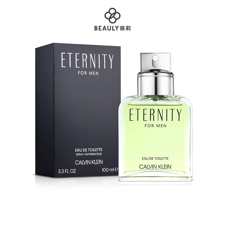 Calvin Klein CK ETERNITY FOR MAN 永恆 男性淡香水 100ml《BEAULY倍莉》送禮