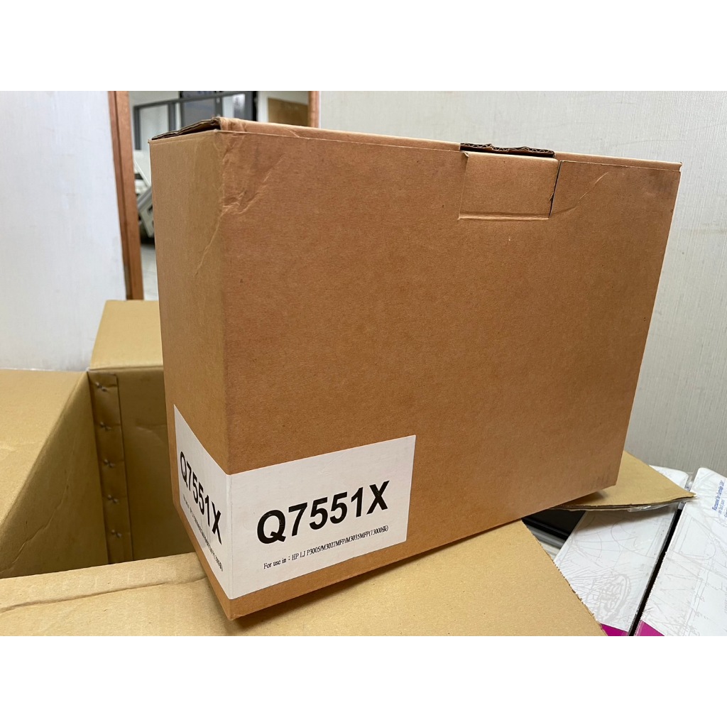全新 Q7551X丨黑色相容碳粉匣丨高容量丨適用HP LaserJet P3005/M3027MFP/M3035MF