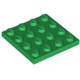<樂高人偶小舖>正版LEGO 零件 綠色 薄板 Green Plate 4x4 3031 4243821