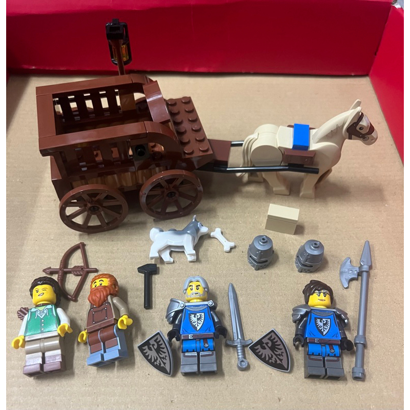 《蘇大樂高》LEGO 21325 鐵匠鋪 人偶組+馬車（二手）