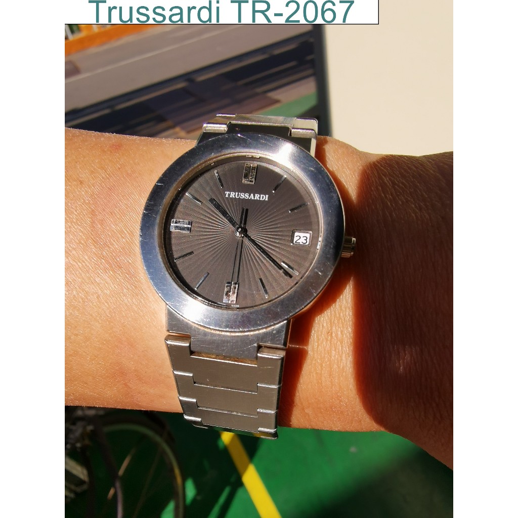 TRUSSARDI TR-2067 二手良品石英錶 #193