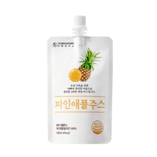 韓國Yeondoofarm鳳梨汁100ml【安琪兒婦嬰百貨】