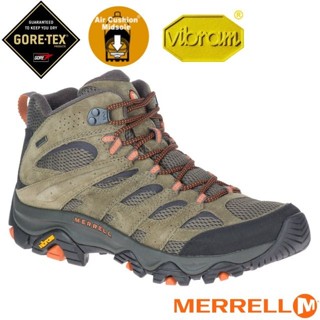【美國 MERRELL】零碼8折送》男 款輕量防水中筒健行登山鞋 CORE-TEX 止滑透氣_ML035791