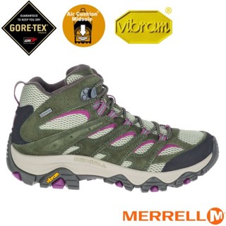 【美國 MERRELL】US7零碼8折送》女 款輕量防水中筒健行登山鞋 CORE-TEX 止滑透氣_ML035818