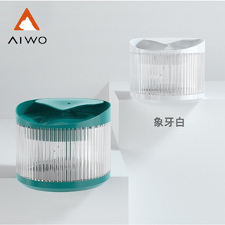 艾窩 AIWO 是貓的 自動活泉飲水機 精品設計 多層淨化 循環過濾 靜音 食品環保材質 防止水流溢出