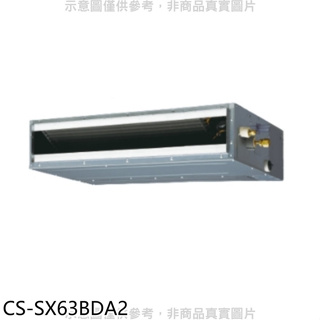 Panasonic國際牌【CS-SX63BDA2】變頻薄型吊隱式分離式冷氣內機