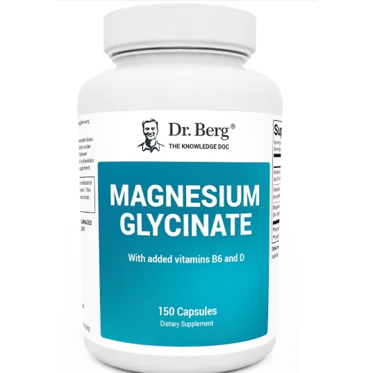 柏格醫生/伯格醫生Dr. Berg  Magnesium Glycinate甘氨酸鎂，壓力、睡眠 ｜150粒