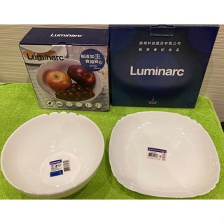 全新法國Luminarc樂美雅餐具二入合售 微波爐適用 洗碗機適用 高耐溫 高耐溫差