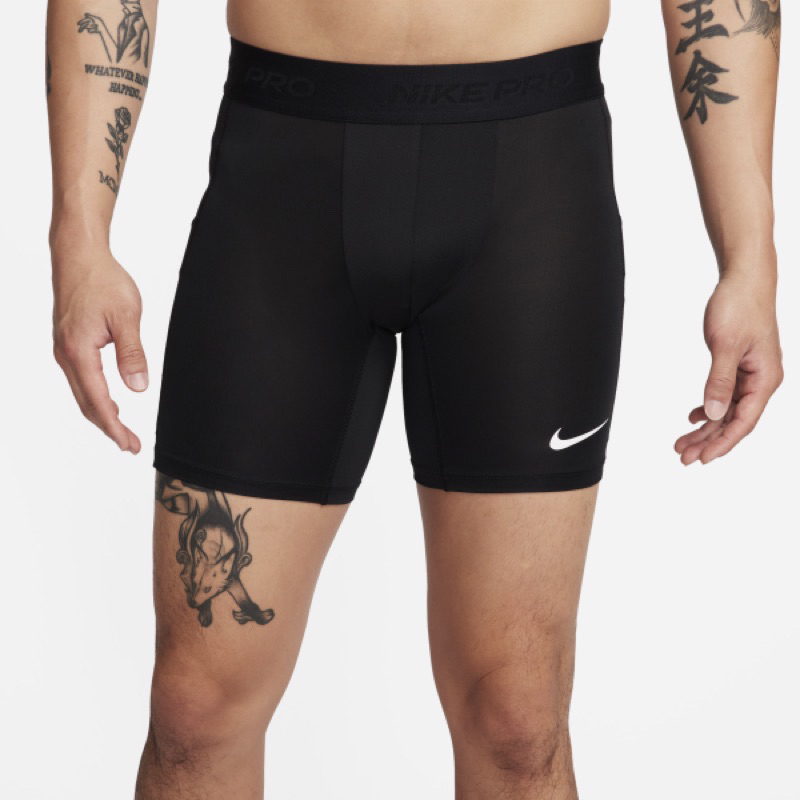 NIKE PRO 短束褲 緊身褲 籃球 訓練 束褲 小勾 黑色 FB7959-010