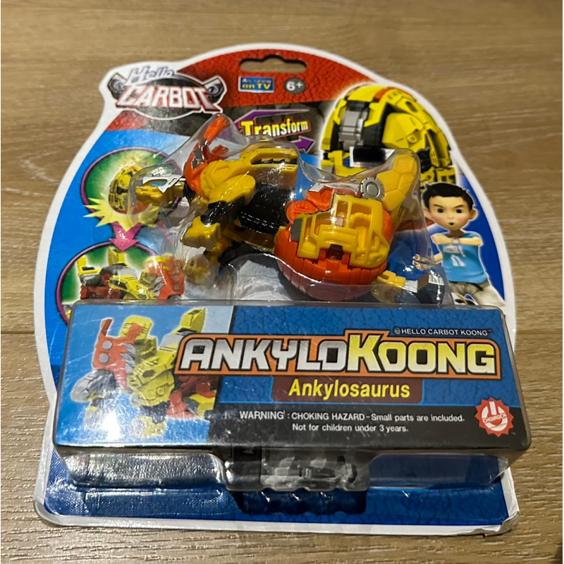 全新 Carbot 變形玩具 Ankylo Kong