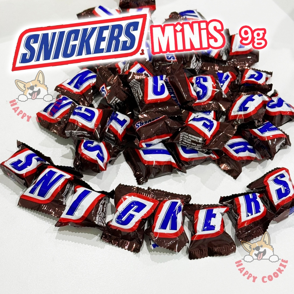 【單顆】SNICKERS 士力架 minis 迷你 花生巧克力 9g