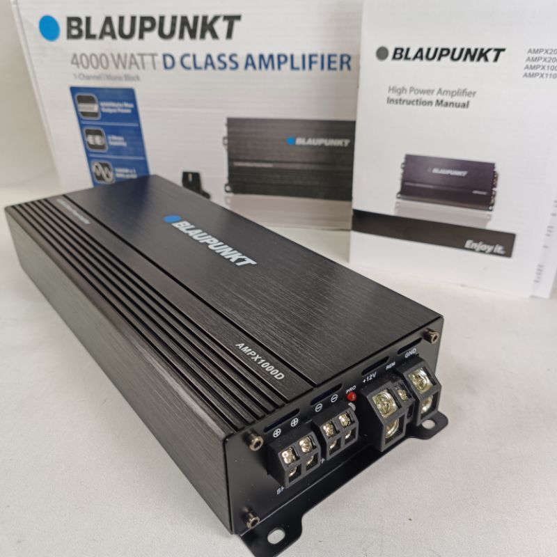 [全新商品]🇧🇪🔵BLAUPUNKT藍點D類擴大器AMPX1000D