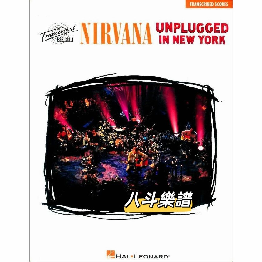 電子樂譜 Nirvana-Unplugged in New York樂隊p含中文字幕涅槃不插電吉他sp
