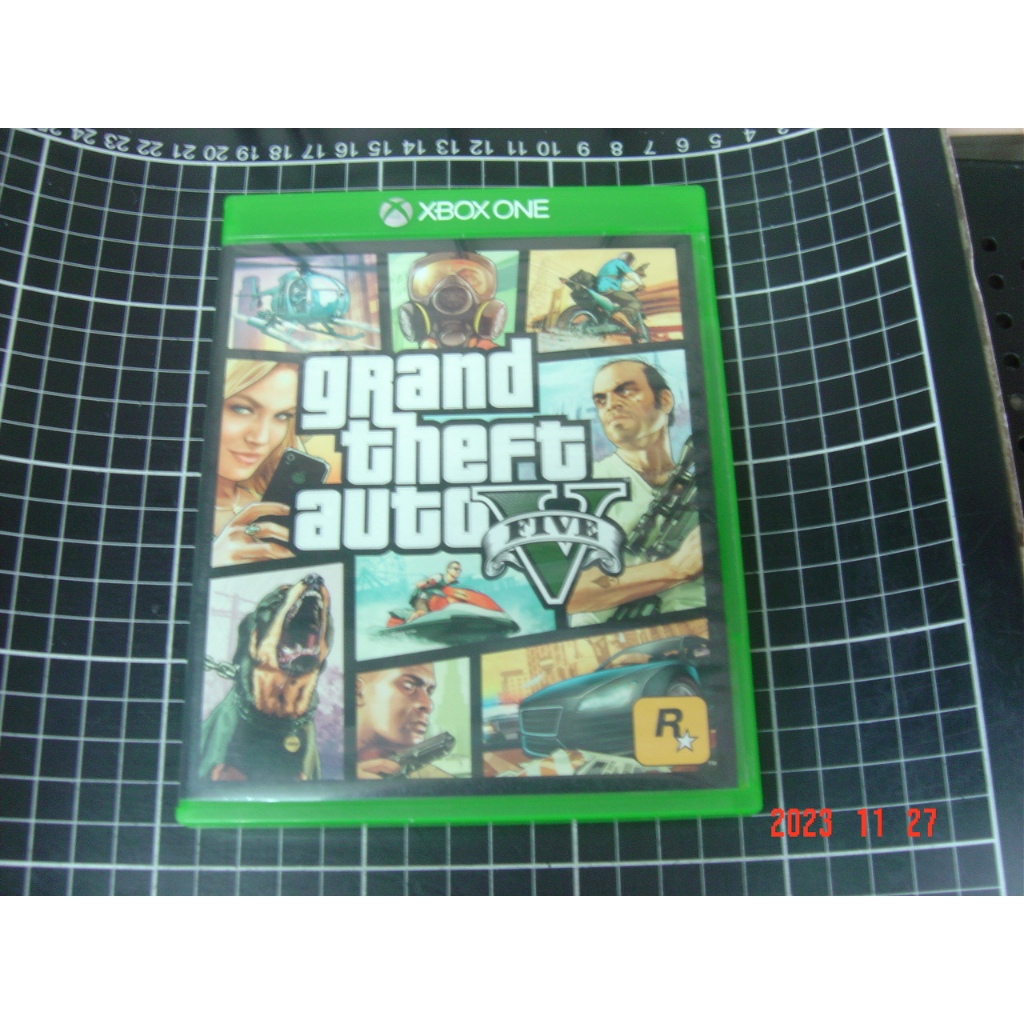 XBOX ONE 俠盜獵車手 5 Grand Theft Auto GTA{中文版}附大地圖【YJ】維二商店