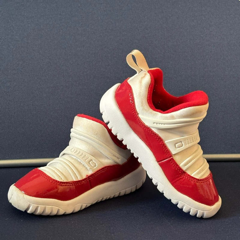 Nike Jordan 11 Retro Little Flex PS 童鞋 紅白 籃球鞋