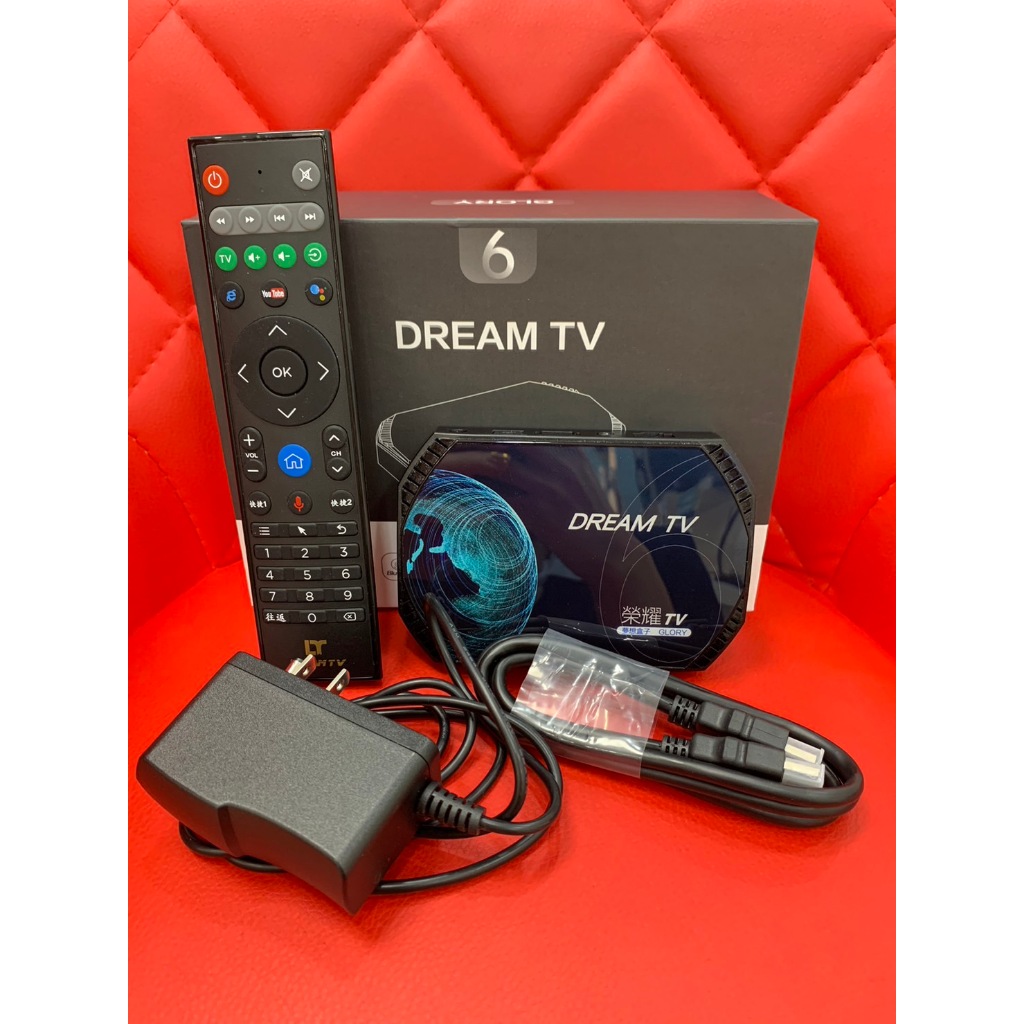 【艾爾巴二手】Dream TV 夢想盒子6代《榮耀》 4G+32G #二手電視盒 #保固中 #錦州店 305C7