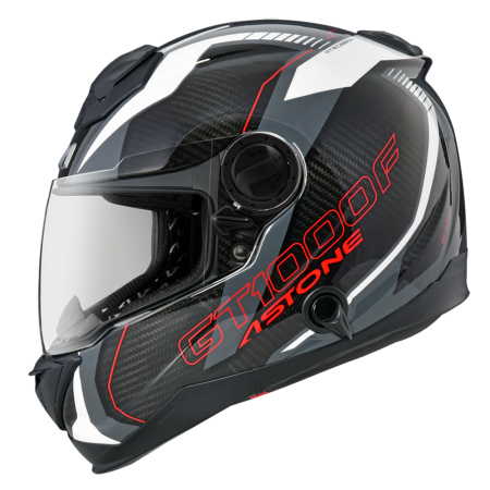 ASTONE GT1000F AC11 GT-1000F 透明碳纖 碳纖維 黑紅 黑藍 白 全罩式 法國 安全帽 內墨鏡