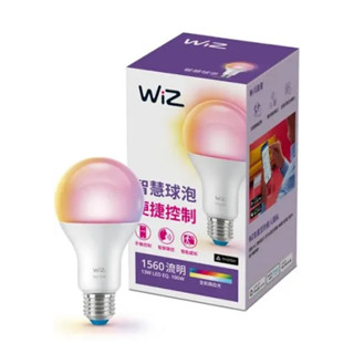 昕諾飛 wi-fi WiZ LED 13W 全綵智慧燈泡 PW019 APP可調光定時開關燈 E27 黃光 白光 RGB