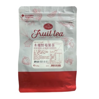 【Magnet 曼寧 花草茶】-木槿野莓果茶 無咖啡因 茶包 6g*40入/袋